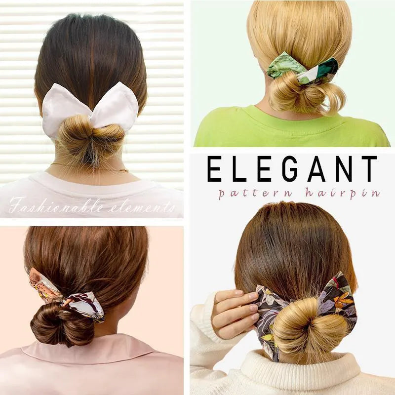 Ladies cotton woven retro headband with bowknot in various colour sets