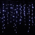 96 warm white LED starry icicle light string 4 metres long with 8-function controller