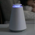 Ivory white photocatalyst mosquito lamp with LED light for home use