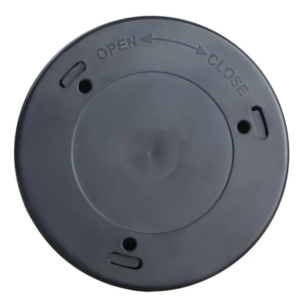 Silver wireless motion sensor night light with compact 80mm x 80mm size