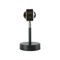 Black USB dual-head sunset rainbow projection lamp with touch controls
