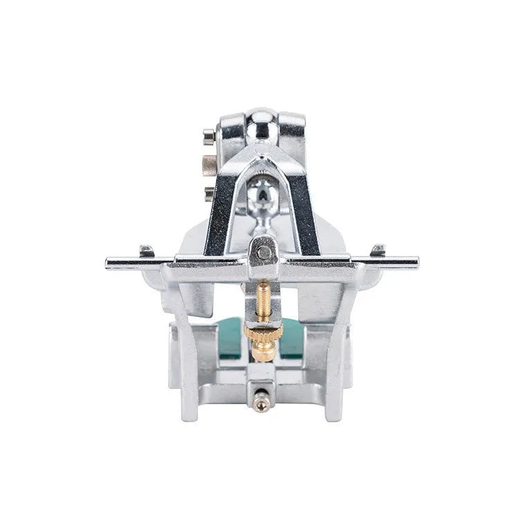 Korean dental articulator with metal frame and adjustable central pin