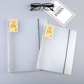 26-hole A5 loose-leaf binder with horizontal lines and PP matte covers in two size options