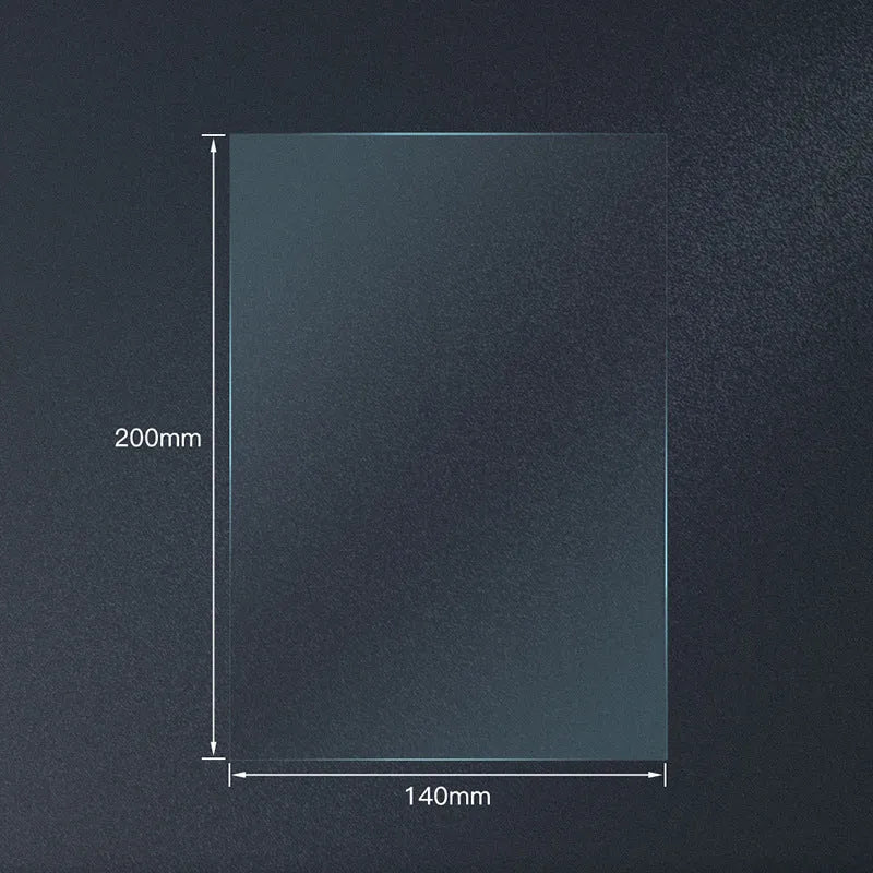 Two pieces of FEP release film for LCD 3D printers, 280x200x0.15mm each, universal 5.5 inch size