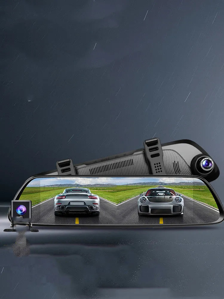 Black plastic 360 driving recorder with wireless design and night vision capability