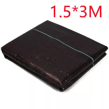 Black PE weed-proof grass cloth for farmland and greenhouse weed suppression in multiple size options