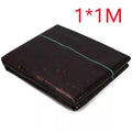 Black PE weed-proof grass cloth for farmland and greenhouse weed suppression in multiple size options