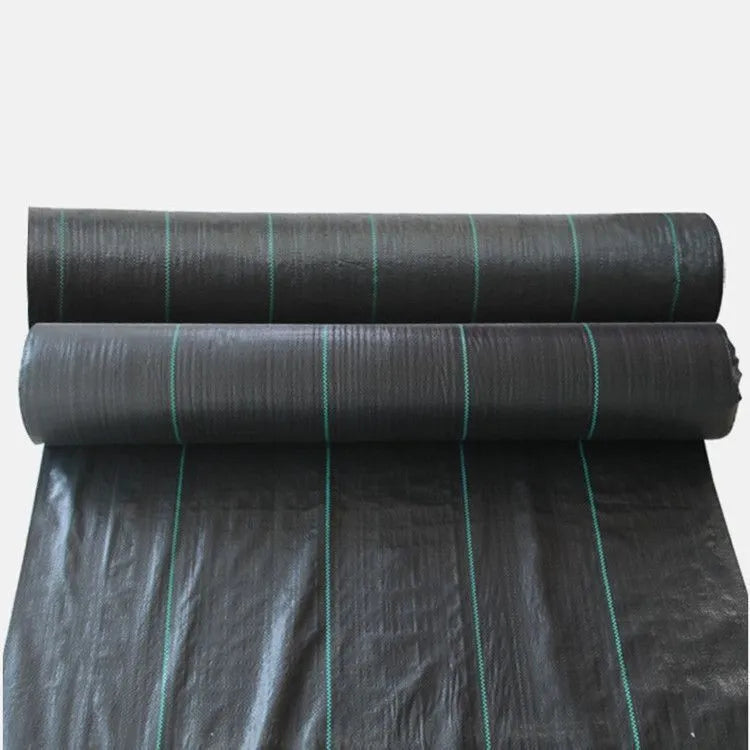 Black PE weed-proof grass cloth for farmland and greenhouse weed suppression in multiple size options