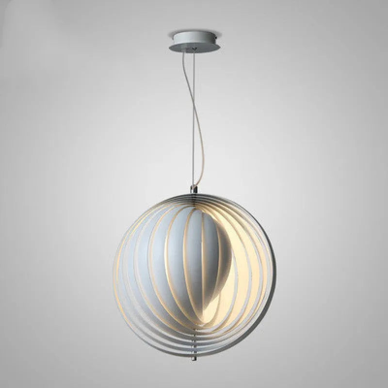 Iron chandelier night light with rotating moon design, warm LED, push button switch, adjustable height 1.5m, 220V.