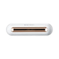 Rose gold refrigerator deodorant sterilizer with USB cable for car and small space air purification.
