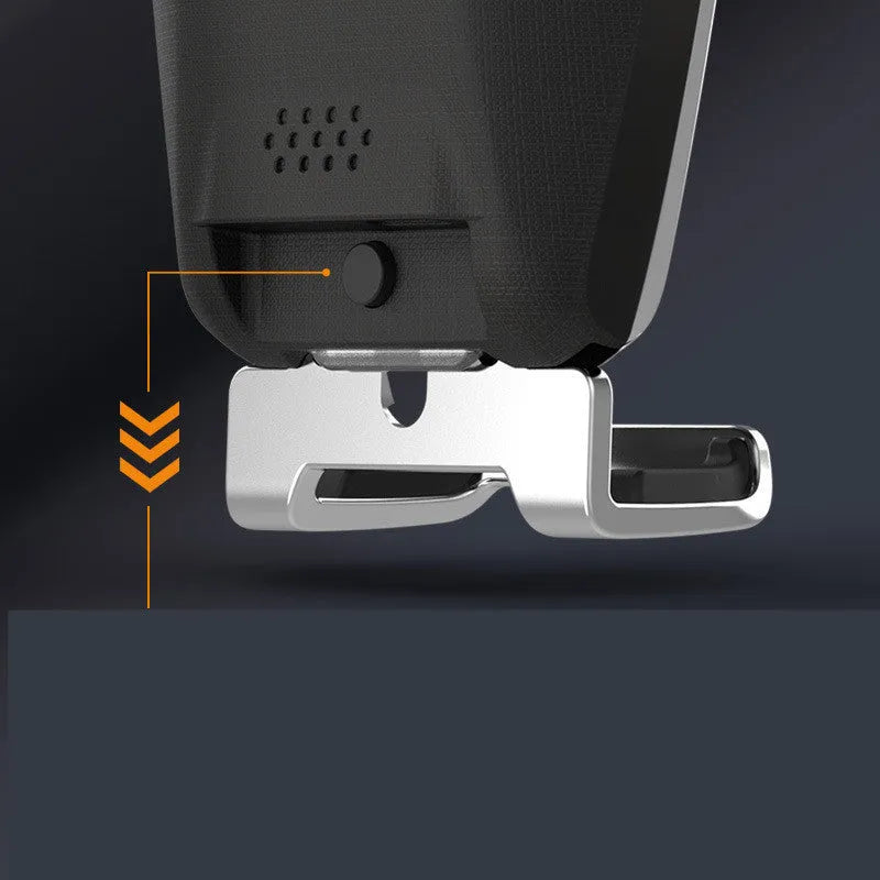 Blue car wireless charger and phone holder with indicator lights for 1500mA fast charging