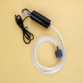 Mini USB aquarium oxygen air pump 2W in black with 100cm cable and air hose