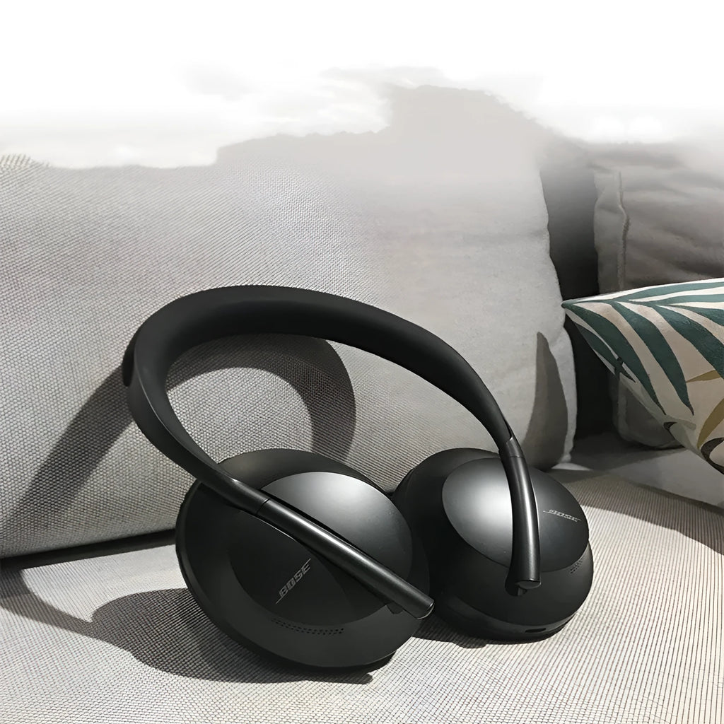 Wireless noise reduction Bluetooth headset in Black, Silver, or White Gold with 20 hour battery and fast charge