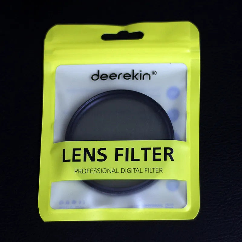 ND8 neutral density filter for digital cameras with aviation aluminium frame and optical resin lens