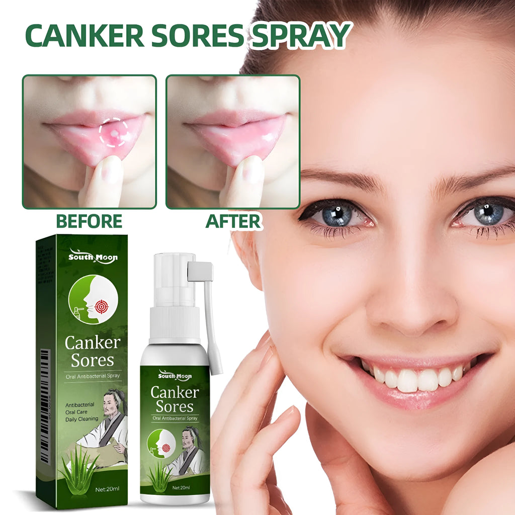Boxed 20ml mint breath freshener spray bottle for adult oral care.