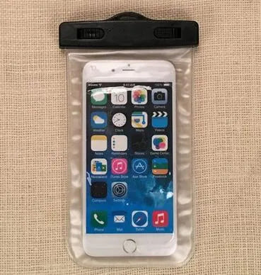AQUA-ONE waterproof phone pouch for swimming diving with PVC construction and 30m protection