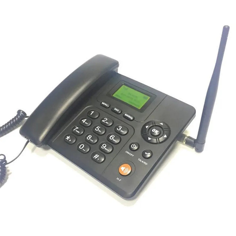 ETS-6688 WCDMA fixed wireless telephone with green backlit LCD display and keypad