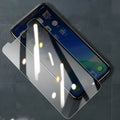 iPhone tempered glass screen protector with anti-reflective anti-fingerprint HD clarity