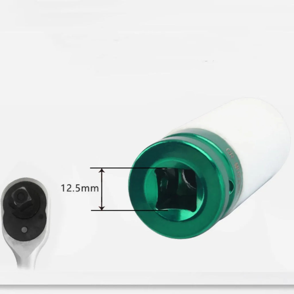 Single hexagon socket for pneumatic impact wrench with 45# steel construction