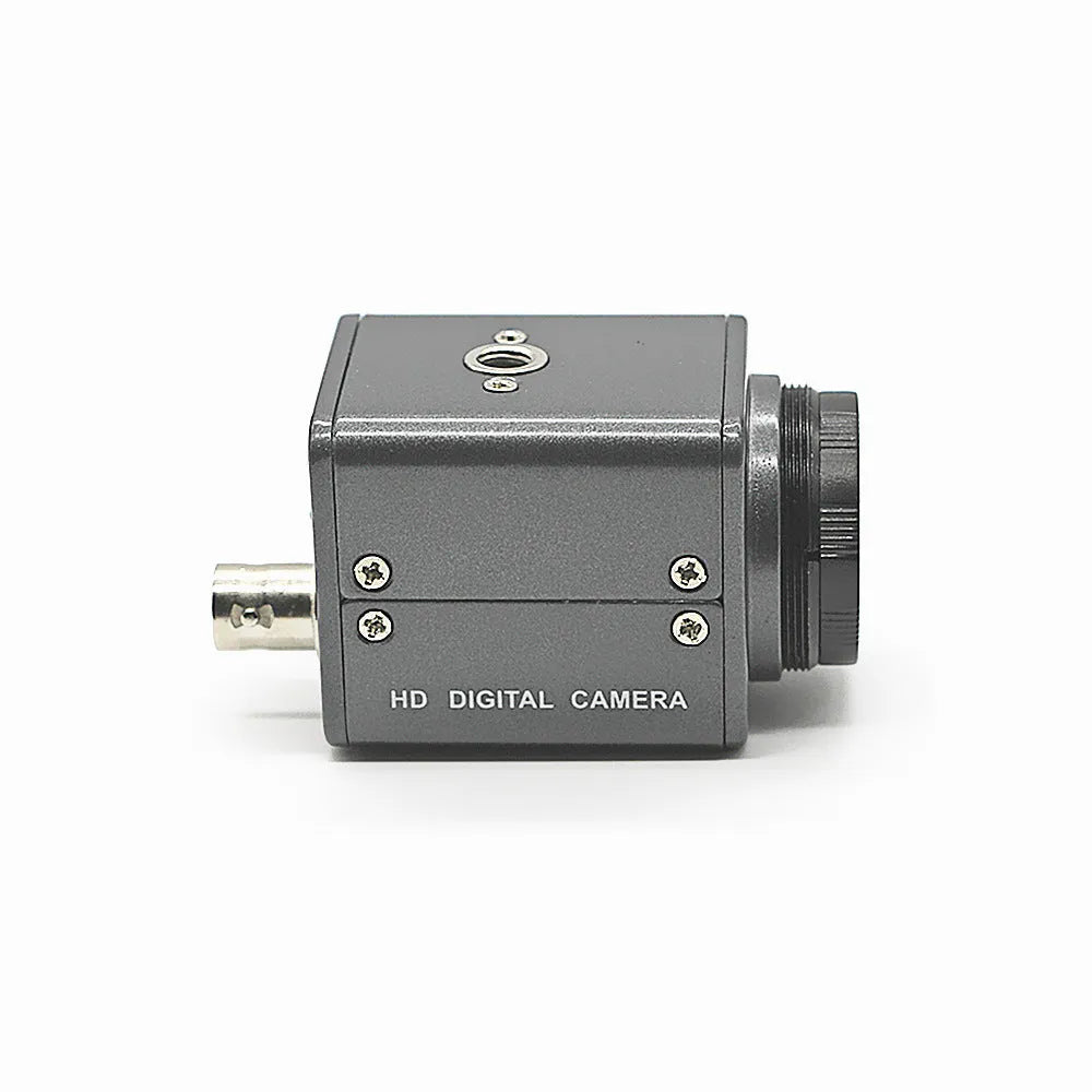 HC-109 mini mechanical industrial surveillance camera with metal housing and gun camera style design