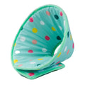 Light blue polyester anti lick scratch protection ring for dogs and cats, sizes S M L XL