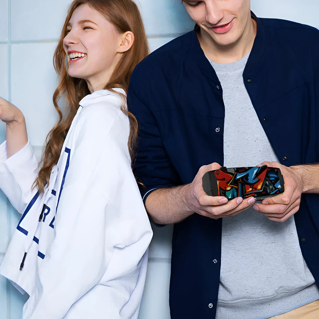 Portable wireless Bluetooth speaker with multiple colour options including black, blue, and camouflage.
