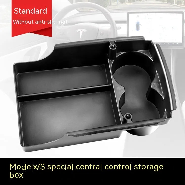 Plastic storage box organiser for Tesla Model 3 Model X Model S centre console armrest retrofit