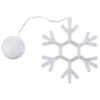 Christmas LED suction cup chandelier with Santa Claus, elk and snowman designs for window decoration