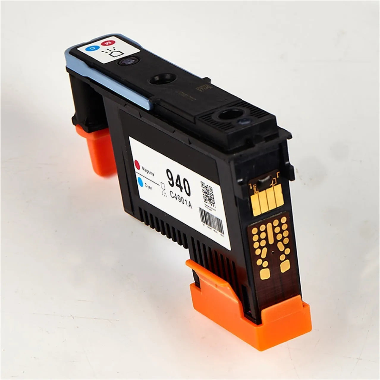 HP940 compatible printing nozzle cartridge for C4900A C4901A replacement with black and yellow ink channels