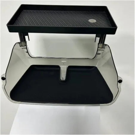 Black ABS storage box for Tesla Model 3 and Model Y centre console under-screen area