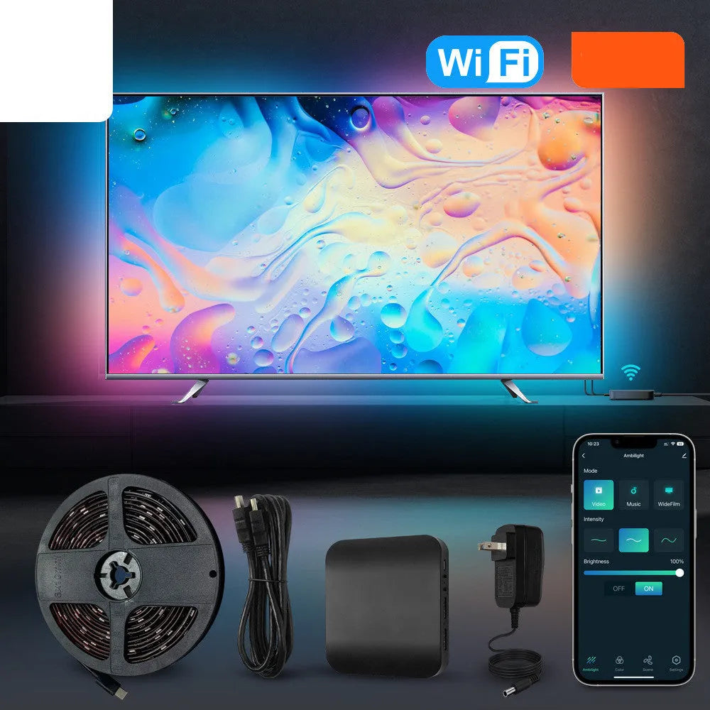 Graffiti Smart LED Light Strip for television background lighting with app control