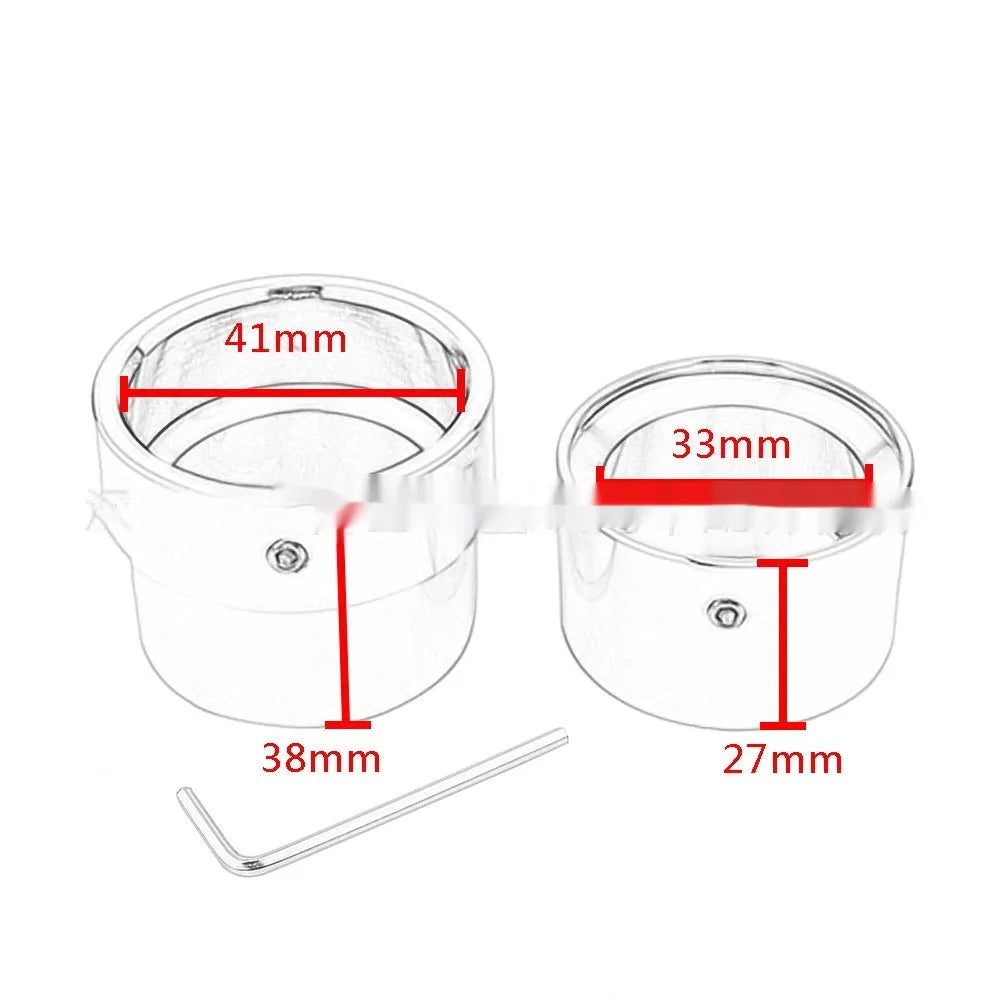 Black CNC aluminium motorcycle axle decorative cap for Harley Sportster front and rear axles