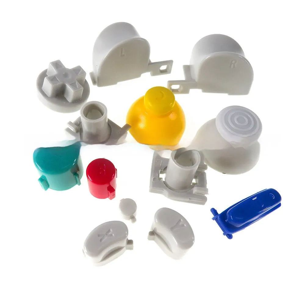 Handle repair accessories NGC Color button set with ABS button caps, one set