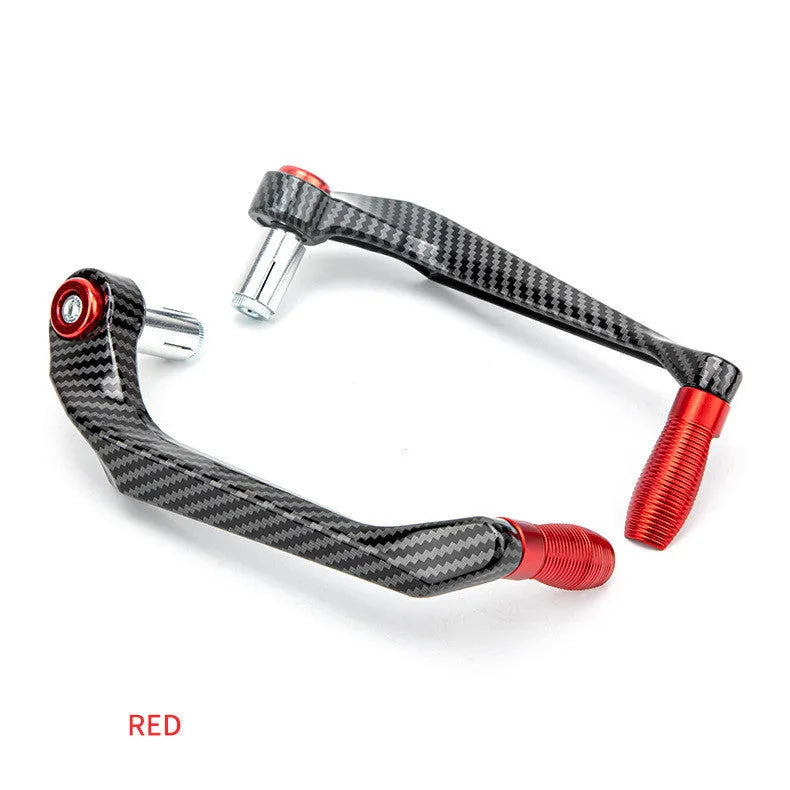 Motorcycle hand guards modification accessories in five colour options with aluminium alloy construction