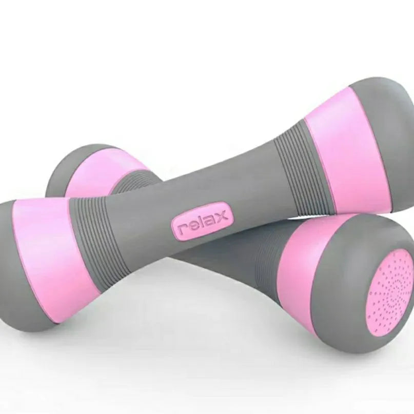 Adjustable dumbbell in blue with PP+TPR construction for body building