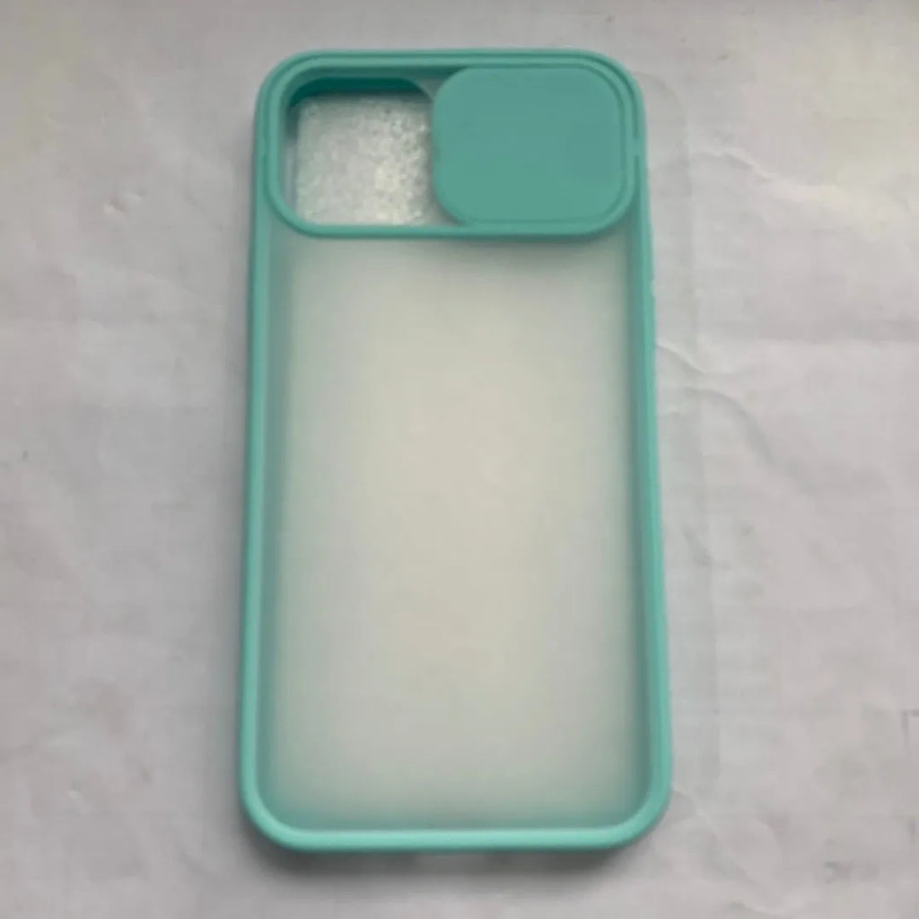 Frosted starry sky silicone iPhone case with camera protection in black