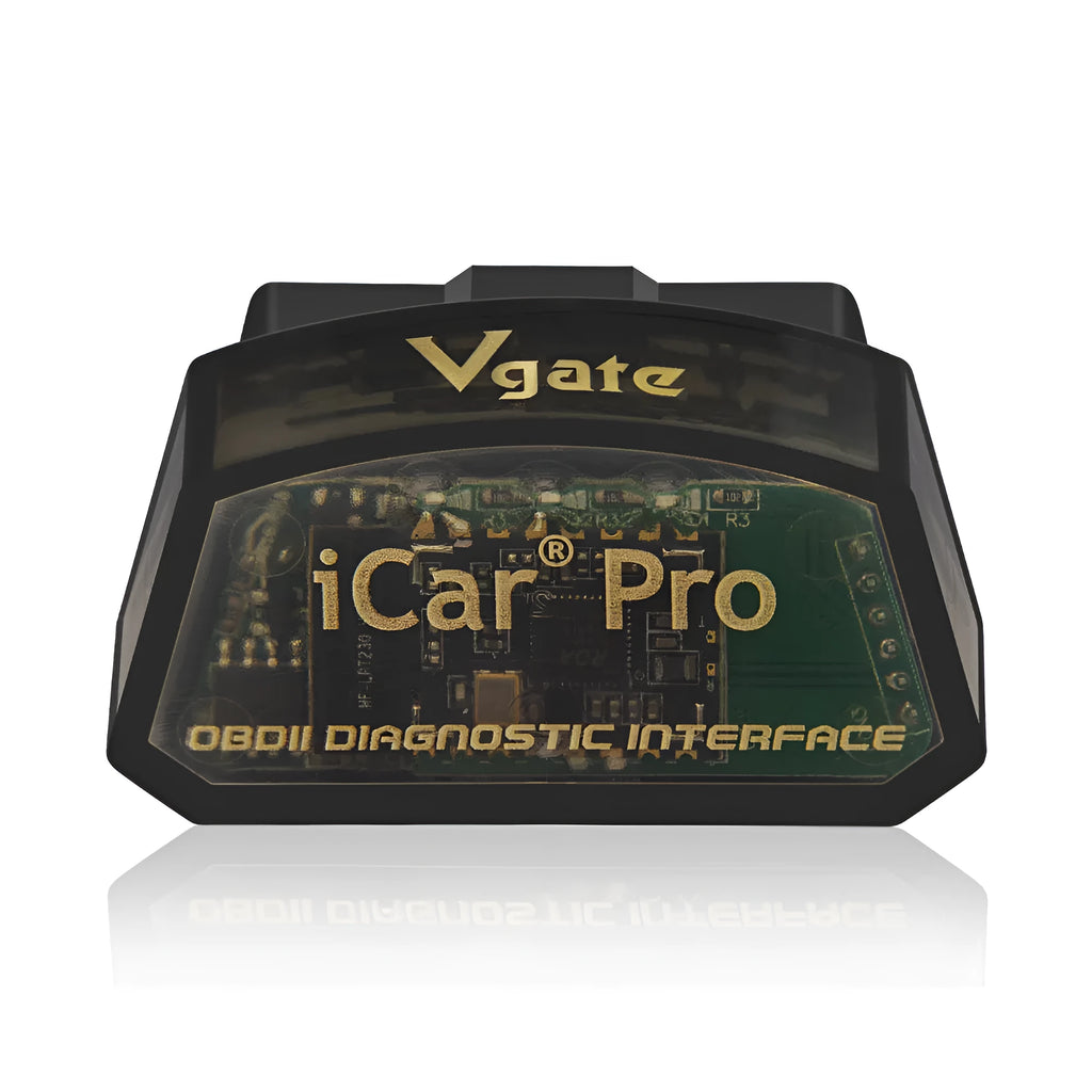 Vgate iCar Pro V2.2 OBDII Bluetooth 4.0 BLE scanner black with OBDII connector for car diagnostic