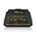 Vgate iCar Pro V2.2 OBDII Bluetooth 4.0 BLE scanner black with OBDII connector for car diagnostic