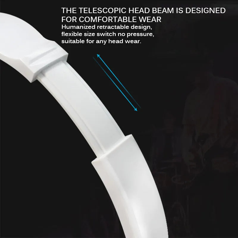 Black folding over-ear wired headphones with adjustable headband and 3.5mm plug on a coiled TPE cable.