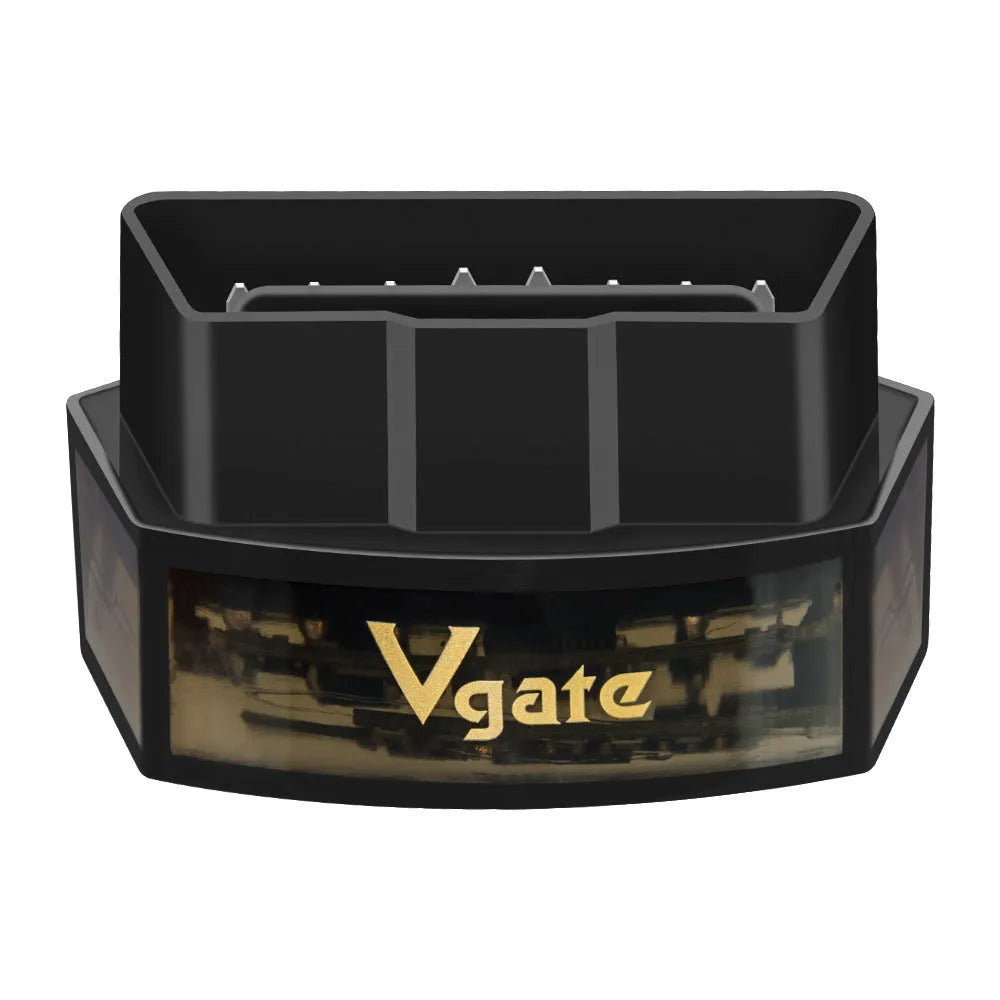 Vgate iCar Pro V2.2 OBDII Bluetooth 4.0 BLE scanner black with OBDII connector for car diagnostic