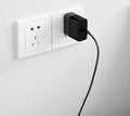 Black ZMI 65W USB-C laptop power adapter wall plug charger