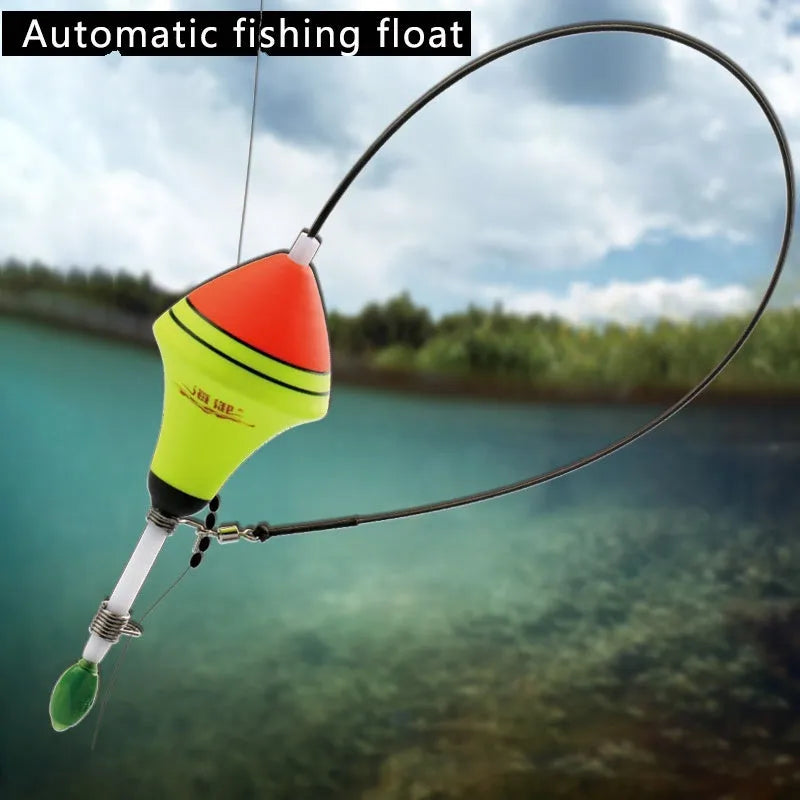 Automatic fishing float set 39cm Nano EVA with high-carbon rod and stainless steel parts