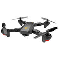 Foldable pocket mini selfie drone with 6-axis gyro in White, shown in 200WIFI or 30WIFI option.