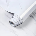 Roll of marble pattern PVC waterproof sticker for kitchen countertops, 2 metres by 40 centimetres