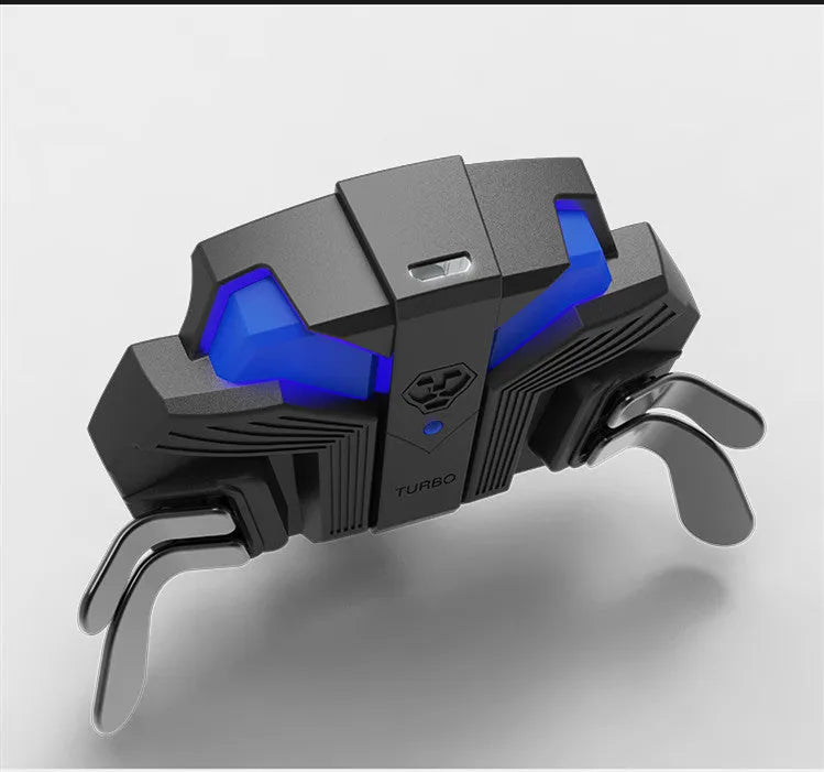 Black PS4 controller back button attachment with 3-metre cable plugged into a DualShock 4.