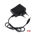 Black 18650 lithium battery direct charger with DC3.5mm plug and 50-90cm cable, US or EU standard