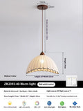 Retro iron fabric chandelier with adjustable 1.5m height for dining room or bedroom