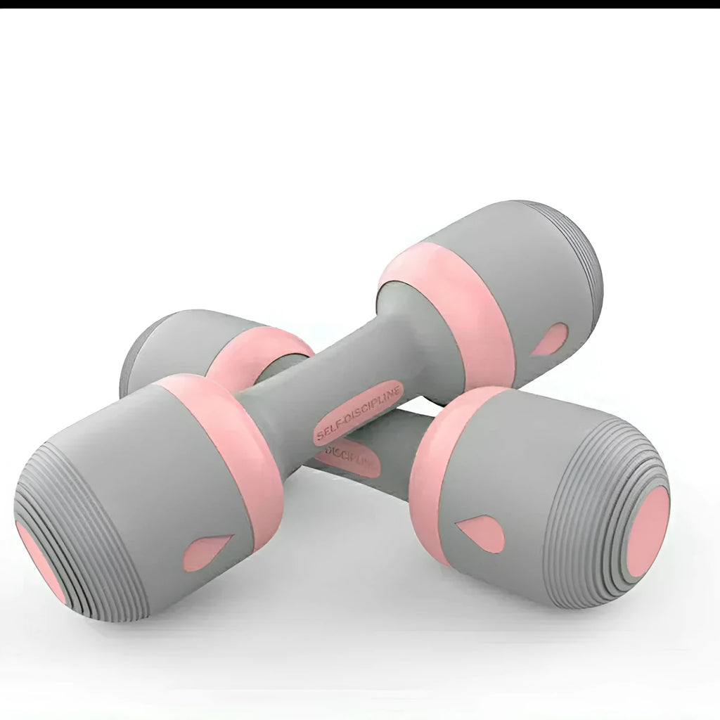 Adjustable dumbbell in blue with PP+TPR construction for body building
