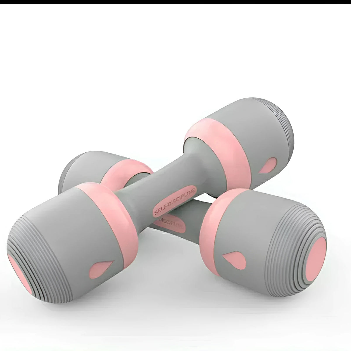Adjustable dumbbell in blue with PP+TPR construction for body building