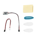 Model aircraft fixed wing navigation light alarm crossing machine with multi-colour LED lights